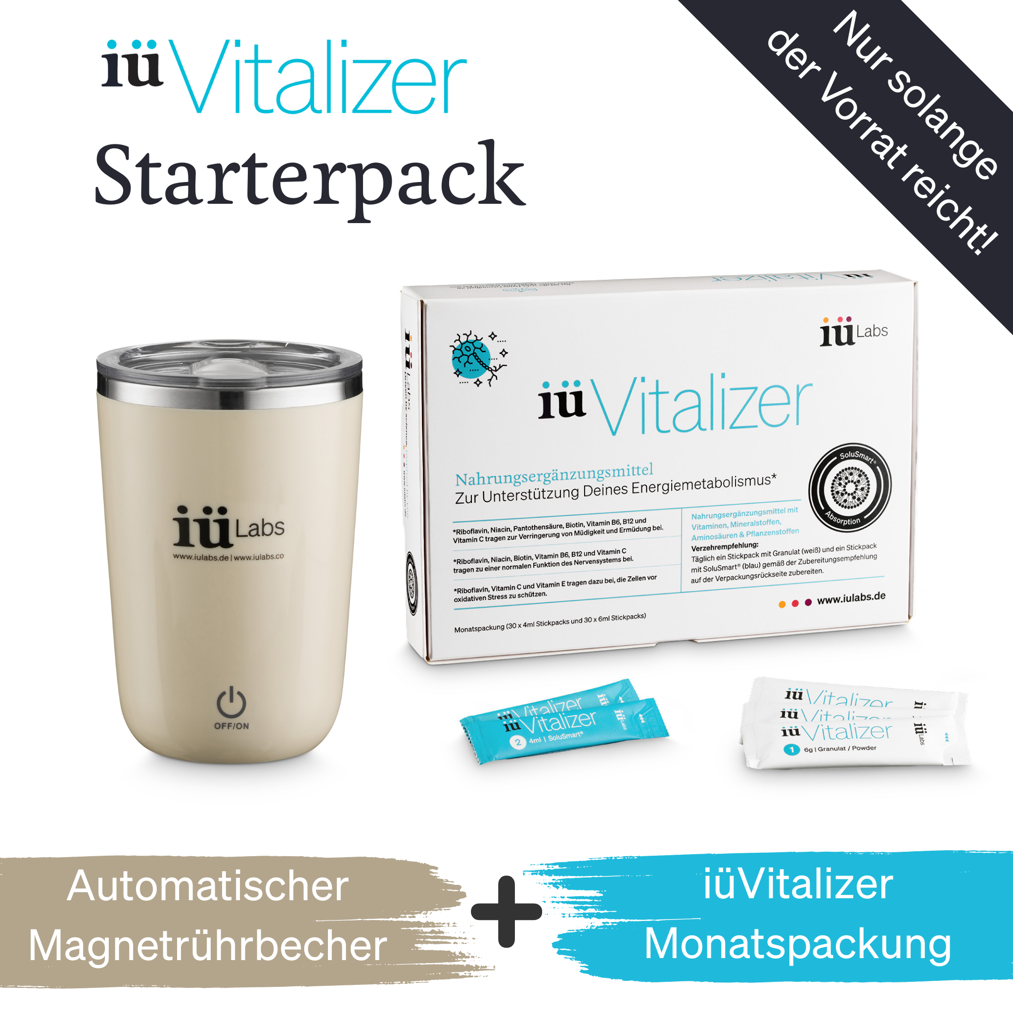iüLabs Deutschland iüVitalizer Starterpack