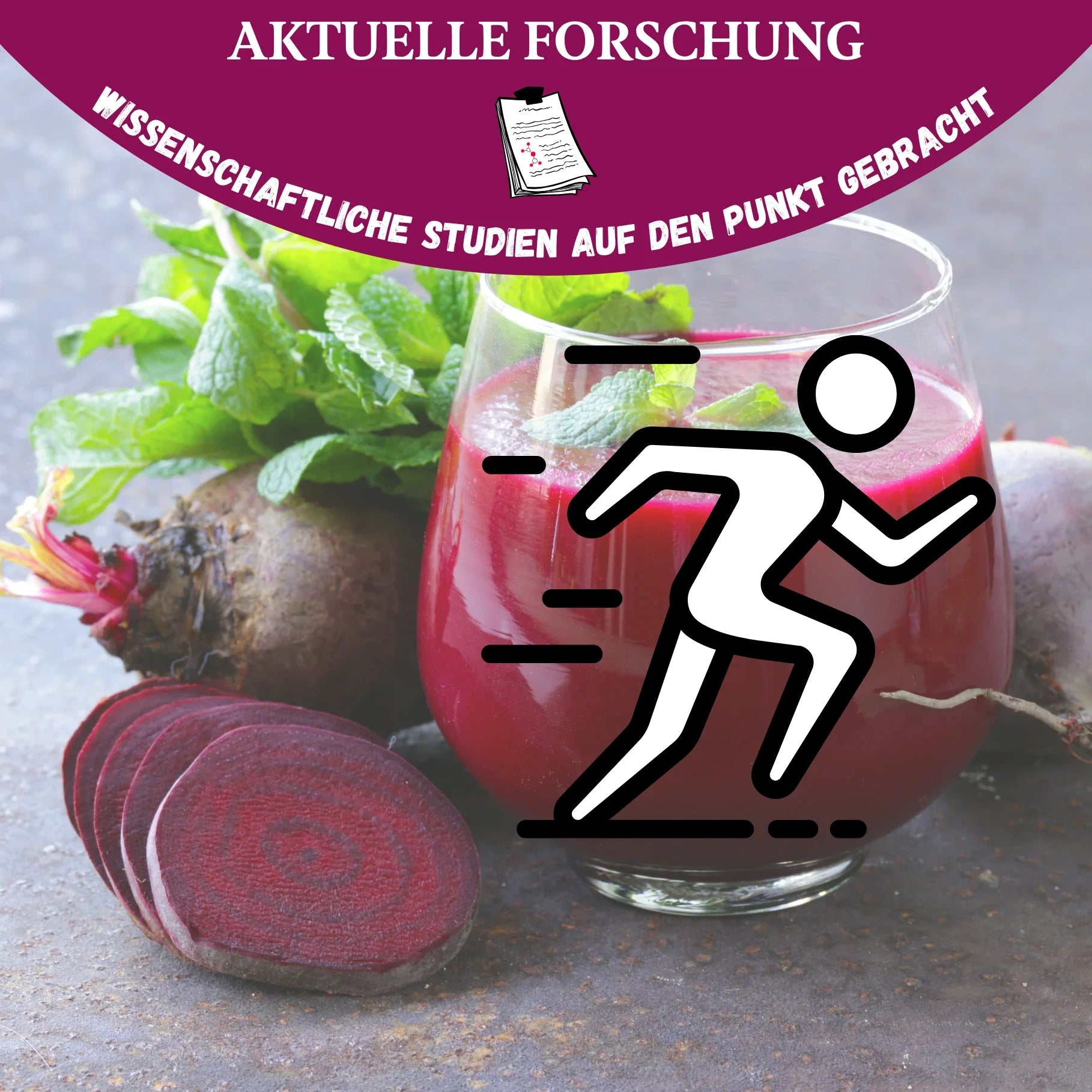 Kann Rote-Bete-Saft die sportliche Leistung verbessern? Was eine neue Meta-Analyse zeigt