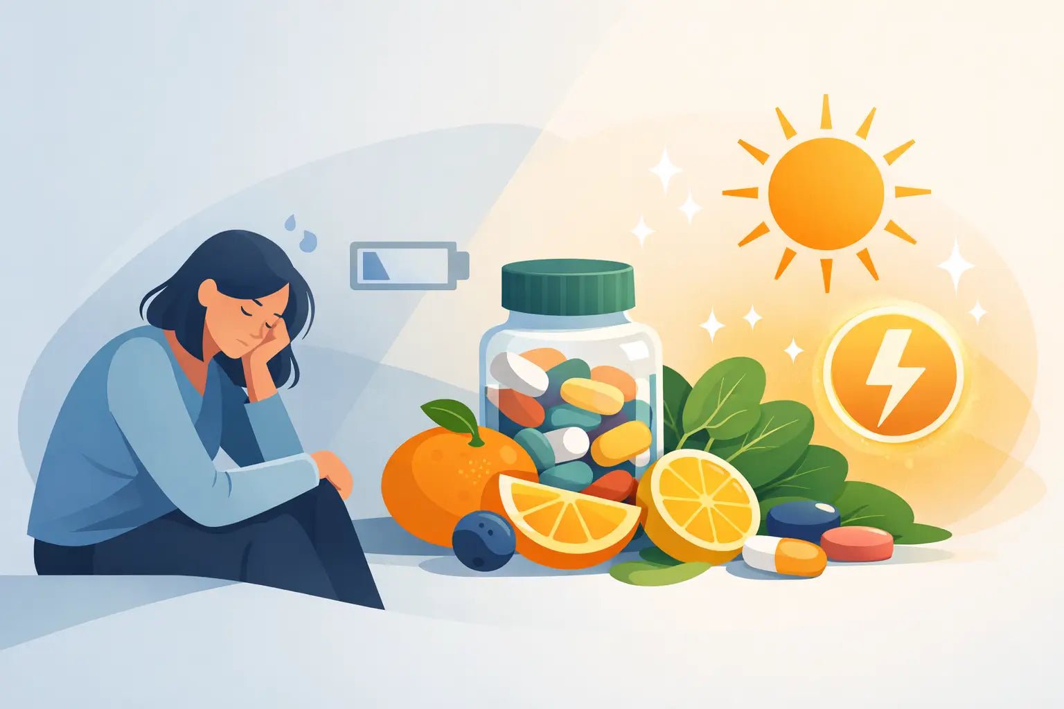 Vitamine bei wenig Energie - was hilft?