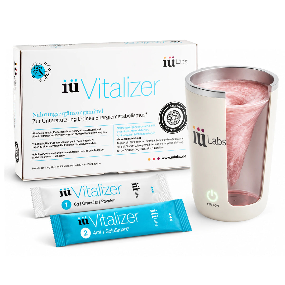 iüLabs Energie- & Fokus-Supplement Monatsabo iüVitalizer iüVitalizer